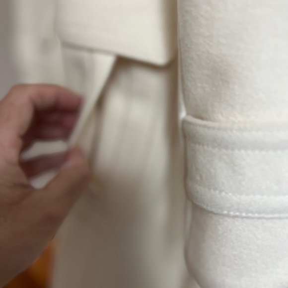 BANANA REPUBLIC WOOL BLEND TRENCH COAT - Picture 10 of 11